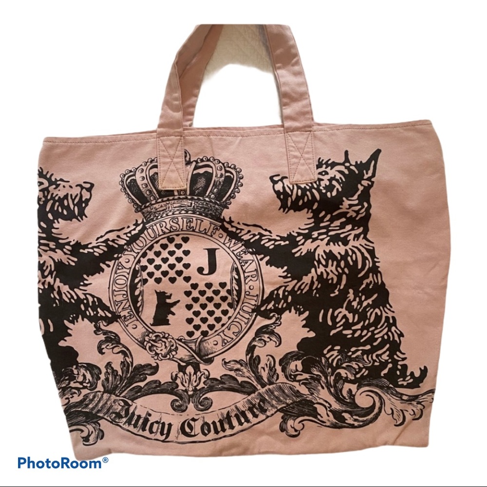 Juicy Couture Canvas Tote Bag